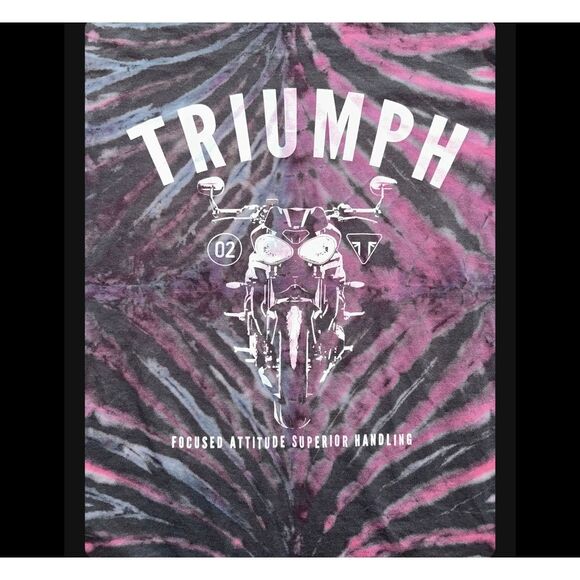 Triumph Motorcycles Tie-Dye Tee - Picture 3 of 4